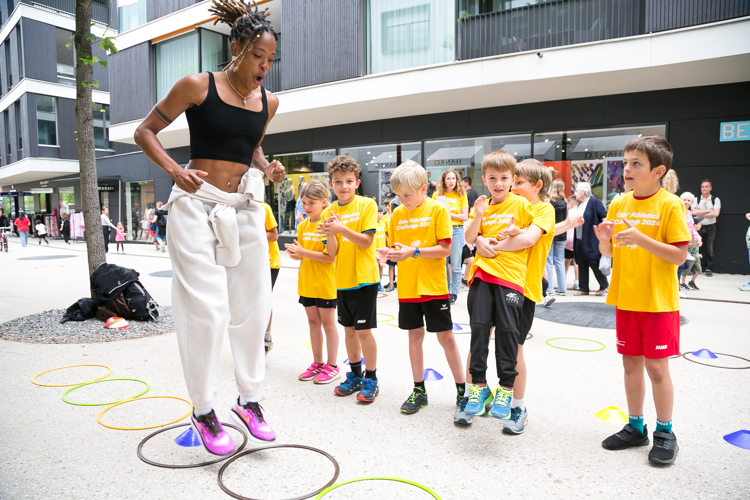 Kids Athletic Event Garnmarkt